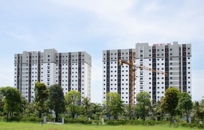 Chỉ Gần 2 Năm – 2 Tòa Cao Tầng Đã Hiện Hữu Tại West Sky, Ecogarden